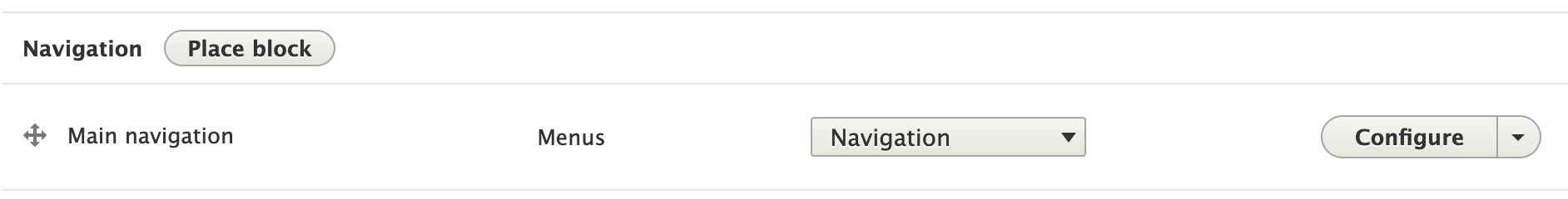 Drupal 8's new Add Block button
